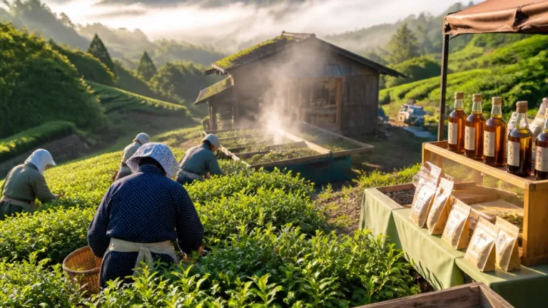 新城の“和紅茶”が注目 地場産業と観光の新たな柱に