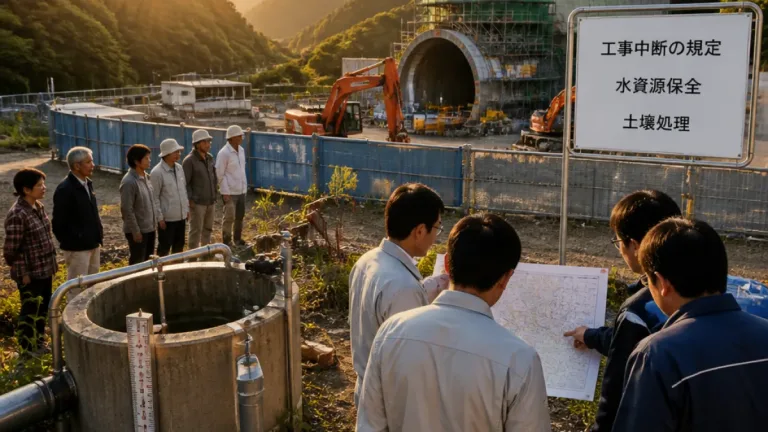 静岡のリニア工区協定に「工事中断」明記へ 住民影響を抑える狙い