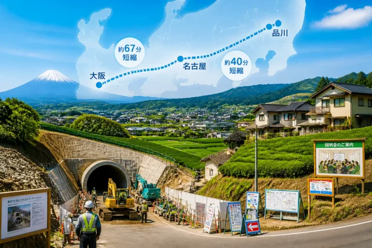 静岡容認で高まるリニア大阪延伸の期待と地域課題