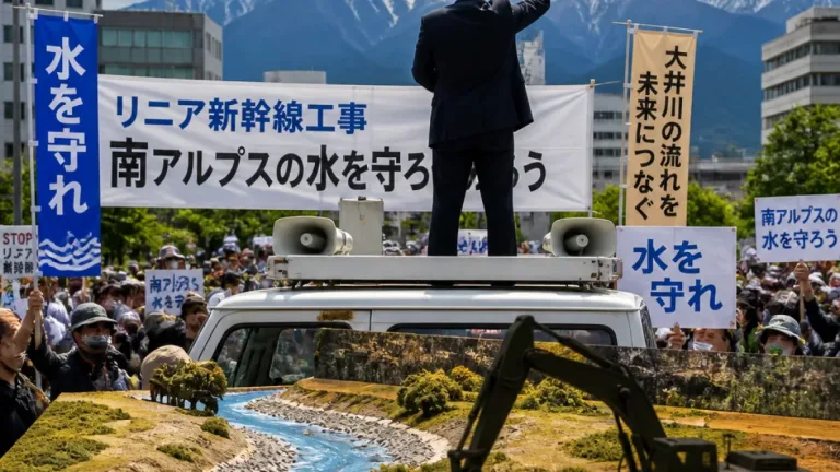 静岡工区着工容認、川勝前知事が厳しい批判