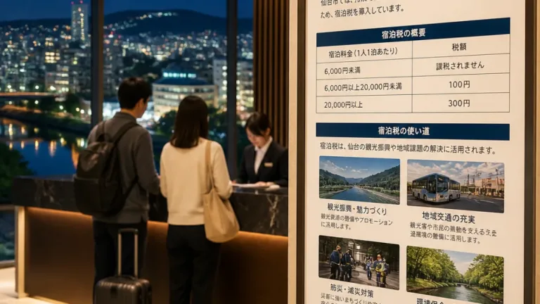 宿泊税導入から半年、影響と課題を地元目線で検証