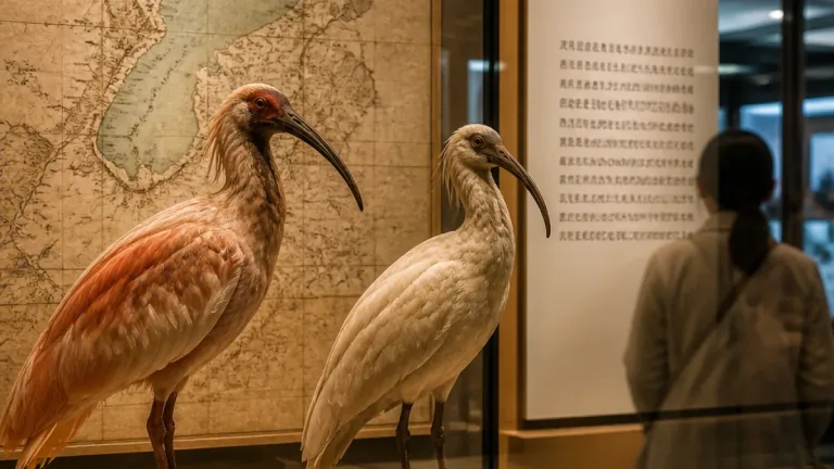 シーボルトが滋賀で購入したトキ剥製、200年ぶりに里帰りし琵琶湖博物館で公開