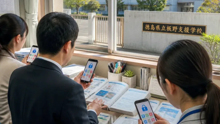 校務用スマホ導入で情報管理と業務軽減を検証