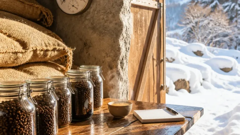 雪室保管でコーヒーの「まろやかさ」裏付け、青森で科学分析