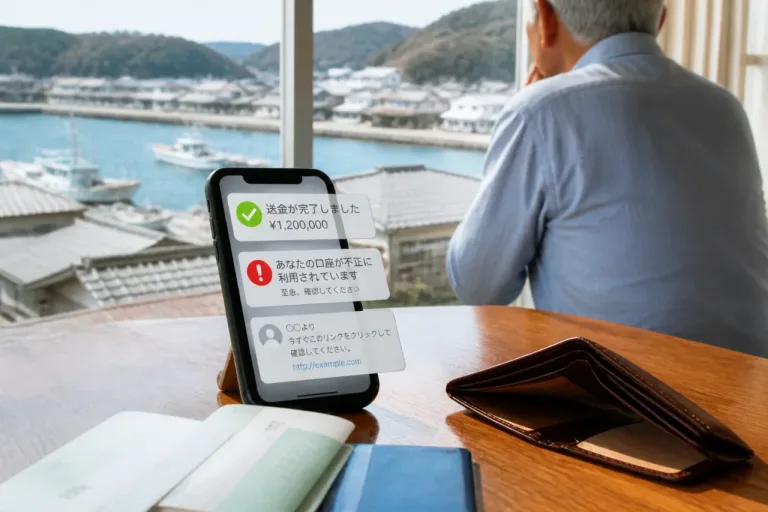 SNSで“報酬”持ちかける手口、須崎の60代男性が17万円被害