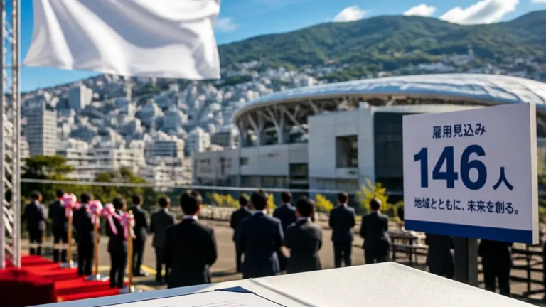 長崎にＡＴＭ監視拠点 ソシオフューチャーが５年で１４６人雇用へ