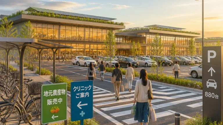津市中心部に「そよら津桜橋」開業へ 生活利便性と市街地再生に期待