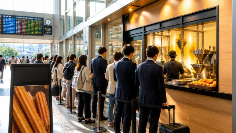 松江駅直結に韓国発チュロス店、中四国初出店で観光商戦に変化