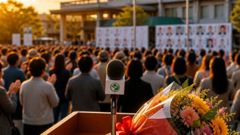 杉戸町長に現職・窪田氏が再選 次の4年へ継続した町政運営を表明