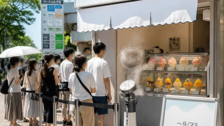 吹田・北千里に人気かき氷店が期間限定出店、猛暑対策の新スポットに