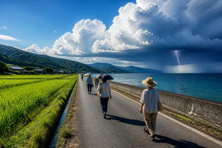 強い日差しと午後の急変に注意 8日島根で不安定な天候