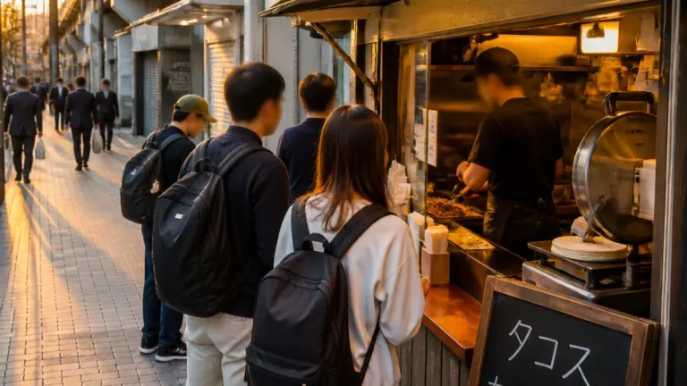 船橋にタコス専門の小さな「サンズ・タケリア」開店 気軽に立ち食いスタイル提供