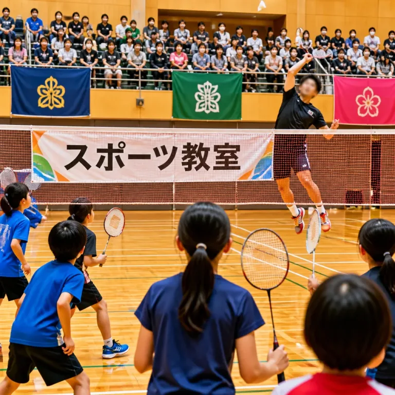松友美佐紀らトップ選手が高松で指導 地域と競技をつなぐ教室