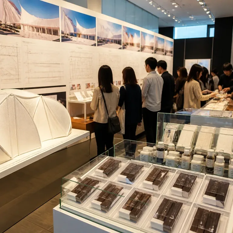 万博の遺産を東京で公開、競技用羊羹が注目