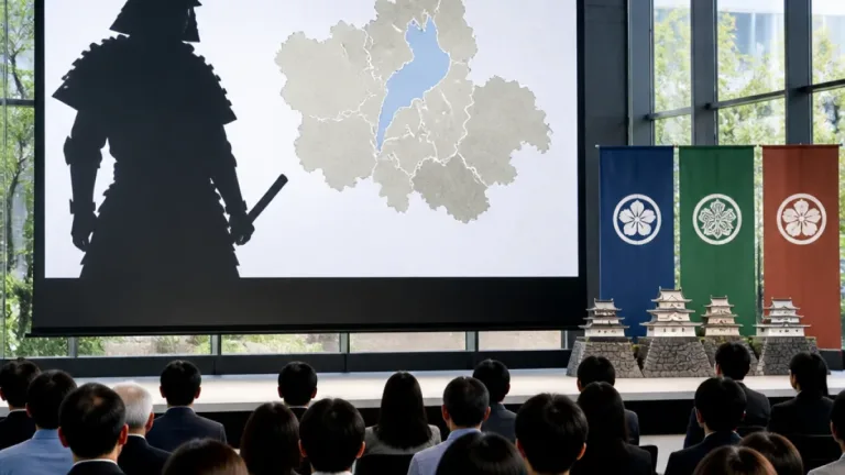 大河ドラマ契機の三県トーク 大阪で石川数正語る