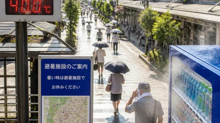 多治見で40.0度 酷暑日が続く警戒を