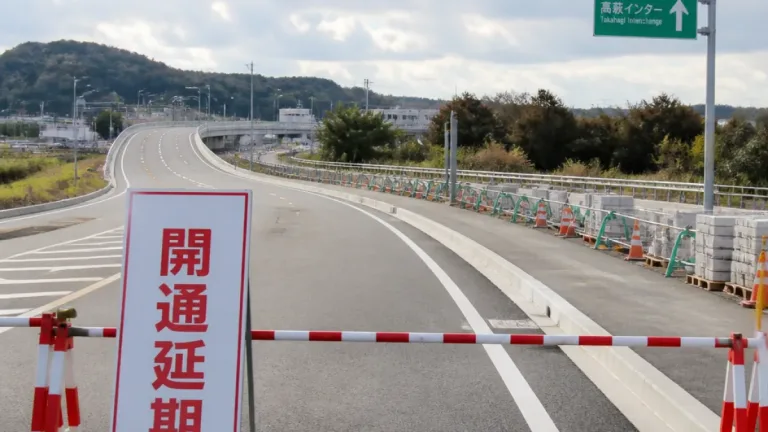 高萩市の新南北ルート開通延期 理由と影響