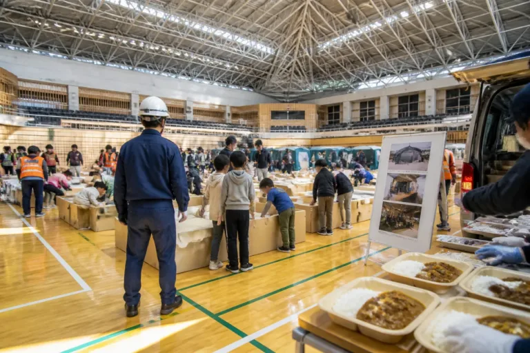 小学生が1泊2日で避難所を体験 地域の防災力を次世代へ