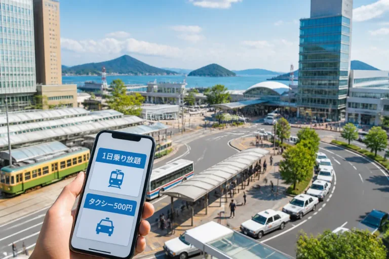 高松市、電車・バス乗り放題などデジタルチケット実証へ