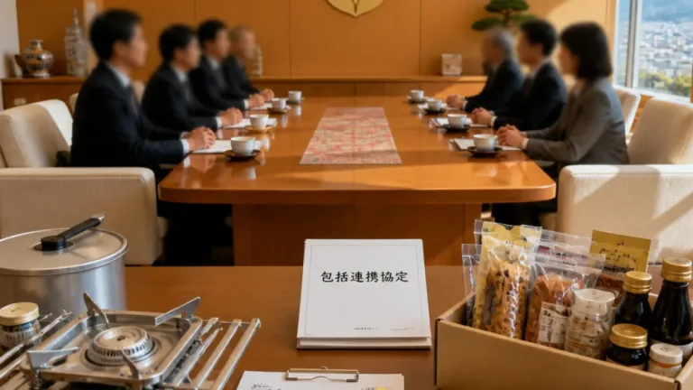 高松市と平井料理システムが包括協定 災害時支援や返礼品で連携