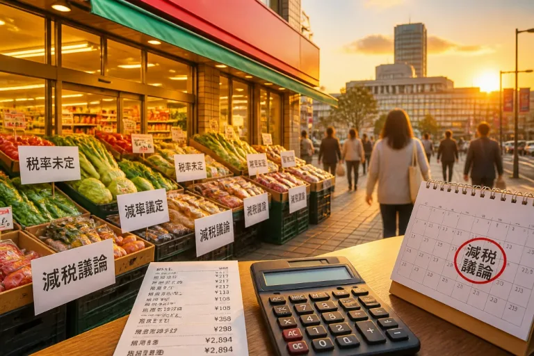高松の家計に直結する「食料品減税」議論、財源示されぬ不透明感