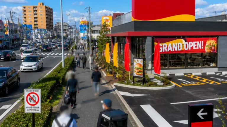 高崎に新店舗 バーガーキング出店で市内の飲食環境に変化