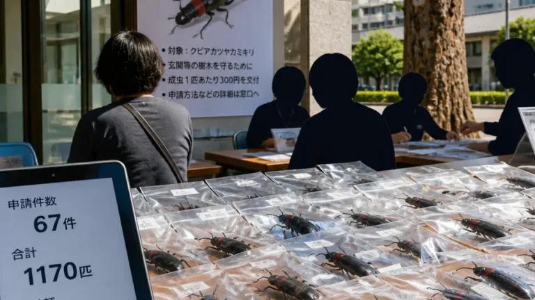 高崎市のクビアカ報奨金、初日で予算3分の1超え