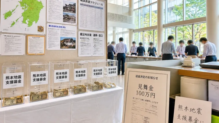 高槻市、熊本地震支援で募金設置と職員派遣を決定