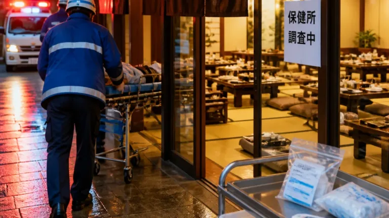 高山市のホテルで食中毒 74人発症9人入院