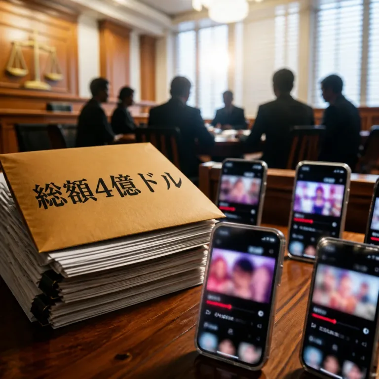 TikTok、児童プライバシー侵害で総額4億ドル支払い合意