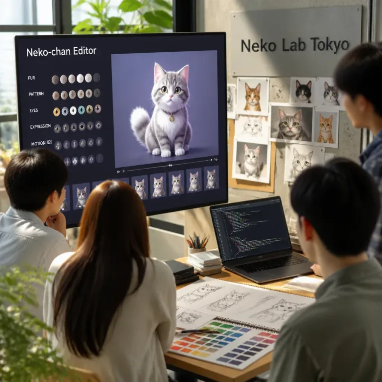 猫を“動くアイデンティティ”にする試み、Neko Labがウェブと編集ツール公開