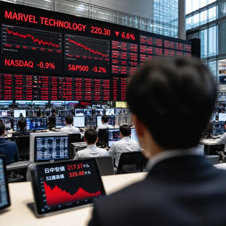 半導体株安でマーベル株が急落、市場センチメントの変化が波及