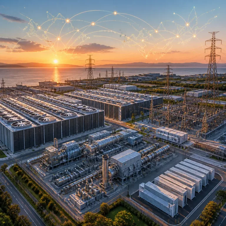 AI需要が電力地図を変える──データセンターと発電戦略の転換点