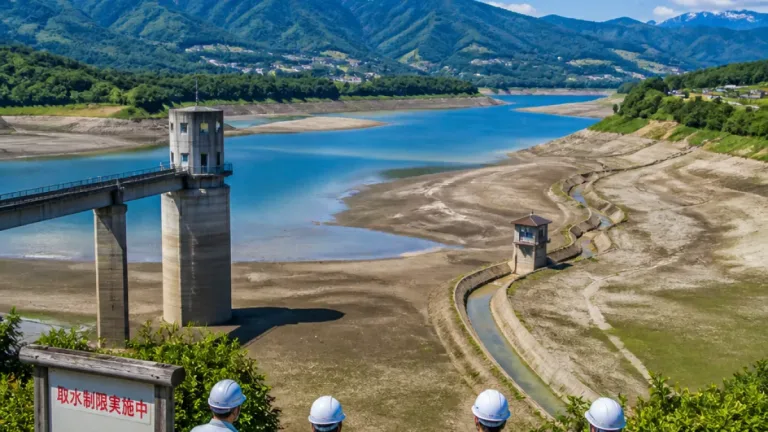 静岡・天竜川水系で取水制限、暮らしと農業への影響を警戒