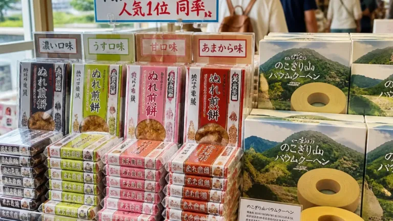 都民調査で千葉土産1位、銚子の煎餅とバウム