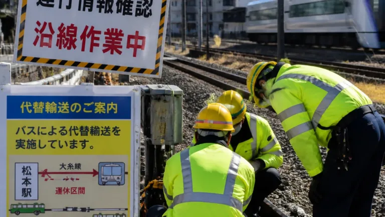 東武特急接触事故、松本でも鉄道作業の安全確認を求める声
