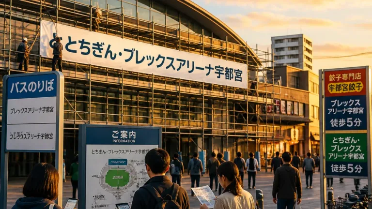 宇都宮の本拠地が「とちぎん・ブレックスアリーナ宇都宮」に名称変更