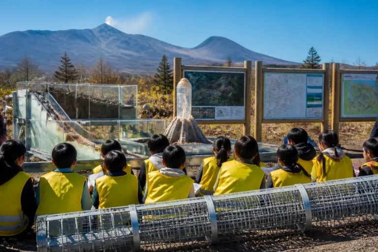 十勝岳噴火100年、上富良野で学ぶ防災と砂防の役割