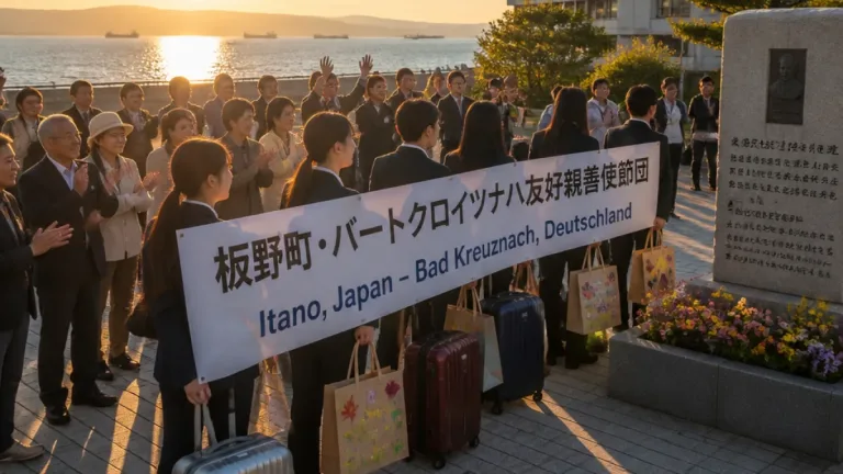 徳島・鳴門市の親善使節団、ドイツ訪問で交流を継承