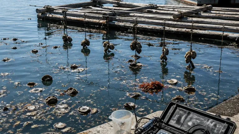 徳島 鳴門の養殖かき大量死、海温上昇と餌不足が要因か