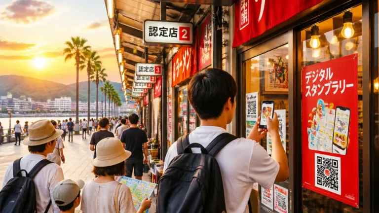 徳島ラーメン20店が連携、デジタルスタンプラリーで観光と消費を後押し