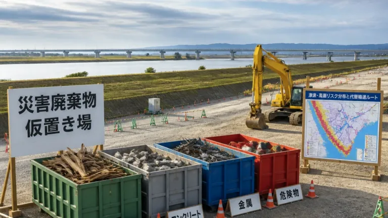徳島で災害廃棄物計画を本年度見直しへ 南海トラフ想定受け