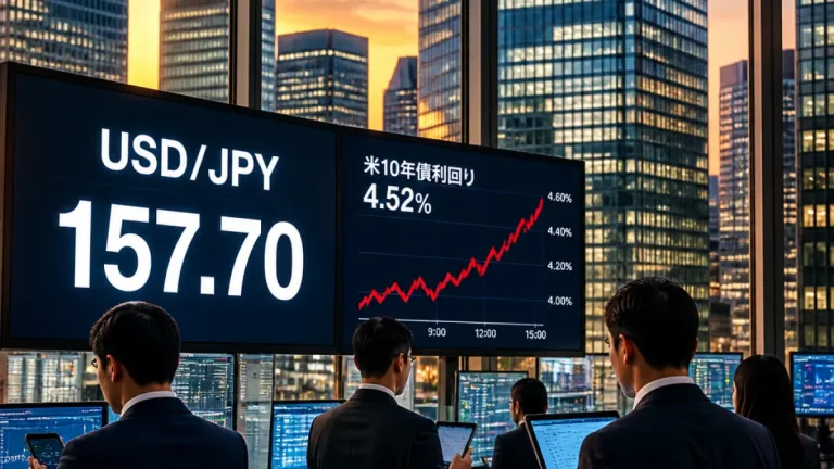 東京市場：ドル・円が高値圏、米金利の底堅さが影響