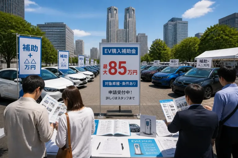 都のEV補助大幅増で中国車の扱い差が鮮明に