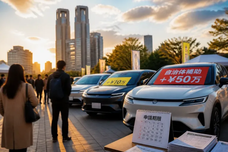 東京都、EV購入補助金を大幅拡充 中国系車種の取り扱いに差異