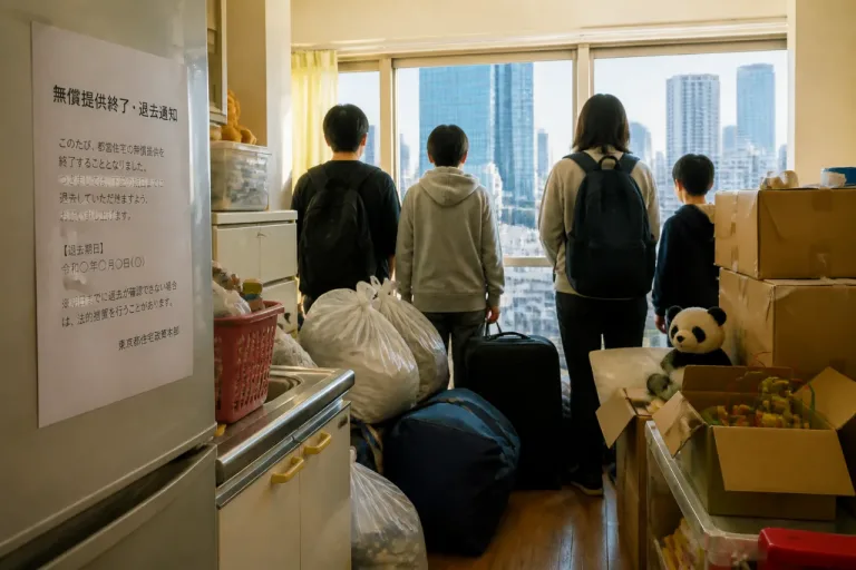 東京都が進める避難住宅提供打ち切りと避難者の実情
