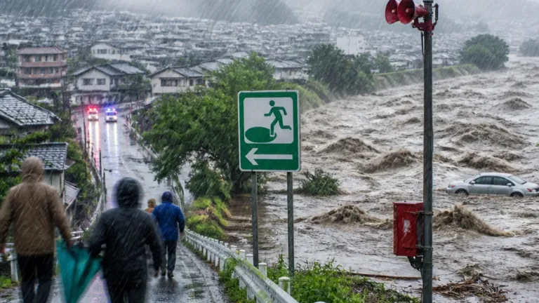 都内で大雨警報、避難と浸水に厳重警戒を