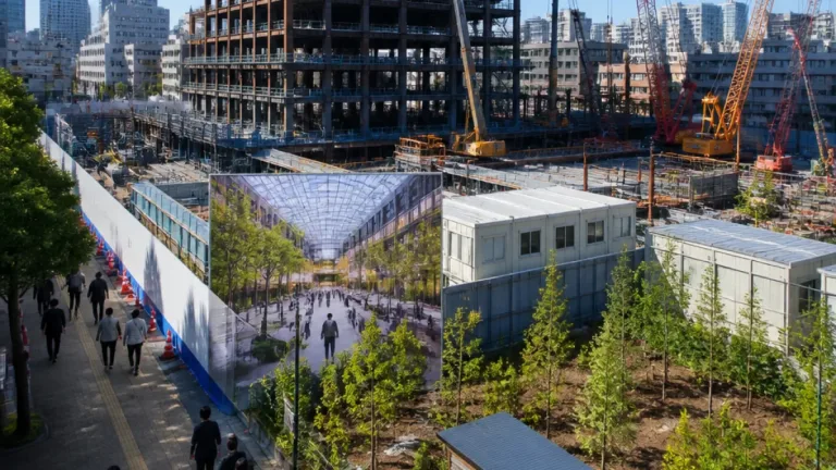 東京・北青山三丁目再開発着工 街区の公開性が成否を左右