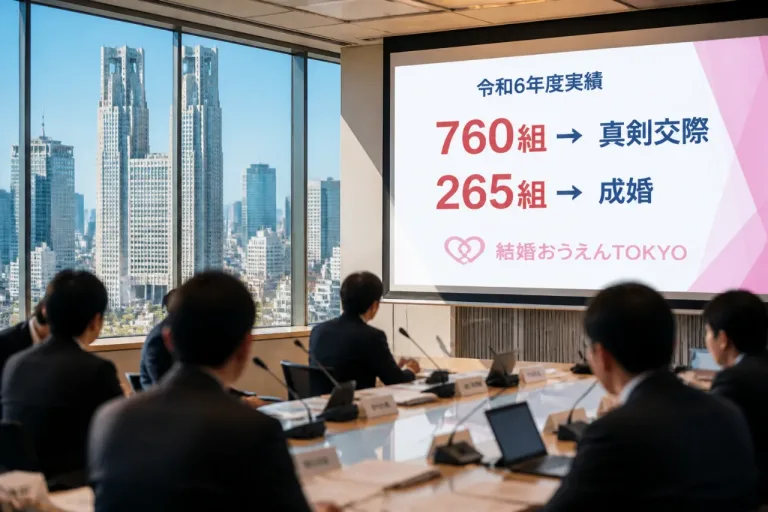 婚活支援の次段階を協議 東京都が初めての官民連携会合を実施