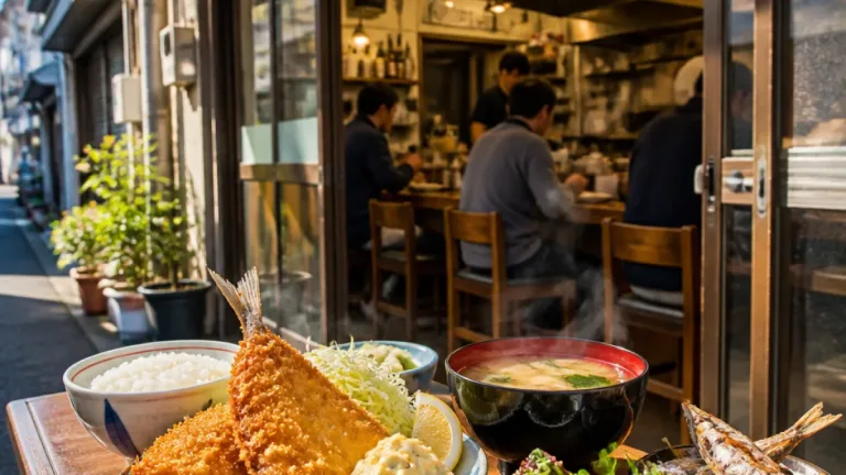 東京・町屋の名店『ときわ』 至高のアジフライととろけるレバー